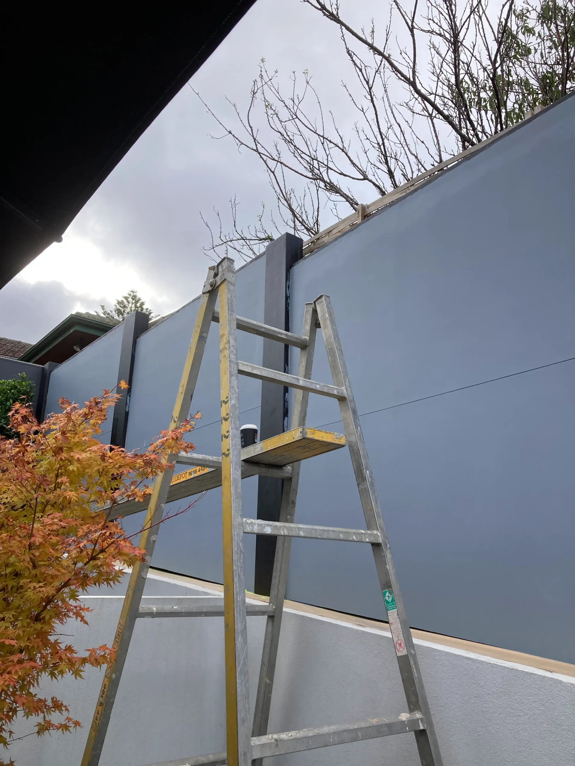 Glen iris painting exterior fence